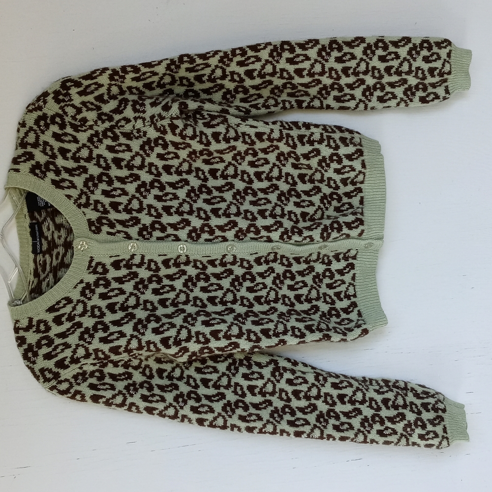 Used Moda International Button Sweater Size XS
